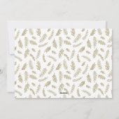 Moderne Schrift Frohe Weihnachten Große Foto (Rückseite)