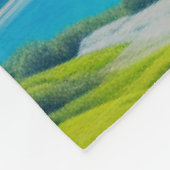 Moderne Schrift Isaiah 54:10 Fleecedecke (Ecke)