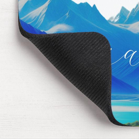 Moderne Schrift Isaiah 54:10 Mousepad (Ecke)