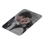 Moderne Schrift machen wir | Romantisches Foto Sav Magnet (Linke Seite)