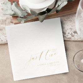 Moderne Schrift, nichts Besonderes, nur Liebe Hoch Servietten Mit Folie