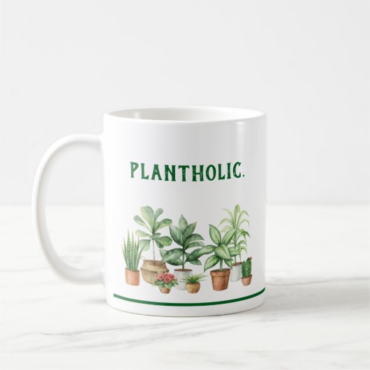 Moderne Schrift saubere Gartencafétasse Kaffeetasse (Links)