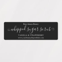 Moderne Schrift schwarz und weiß horizontal