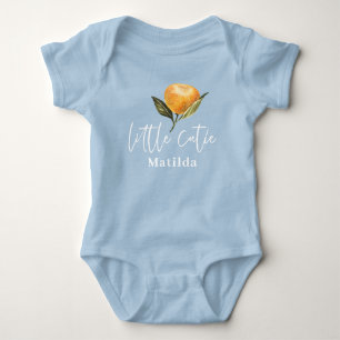 Moderne Schrift Typografie kleine Süsse neues Bab Baby Strampler