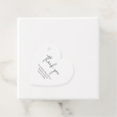 Moderne Schrift Weding Geschenkanhänger (Beispiel)