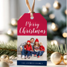 Moderne Schrift Weihnachtsfoto