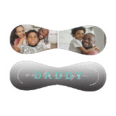 Moderne Schrift 'Wir lieben dich - Papa' 2 Foto-Ge Baseball (Paneele)