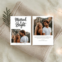 Moderne Schriftart Verheiratet & Hell Foto von Fri