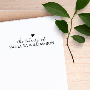 Moderne Schrifttypografie Benutzerdefinierter Name Gummistempel