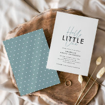 Moderne Schrifttypografie hallo Kleine