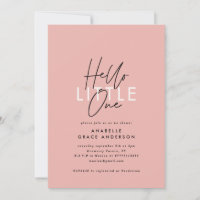 Moderne Schrifttypografie hallo Kleine