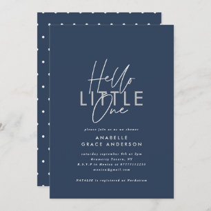 Moderne Schrifttypografie hallo Kleine