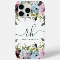 Moderne Schriftzeichen Blush Extravagante Initiale