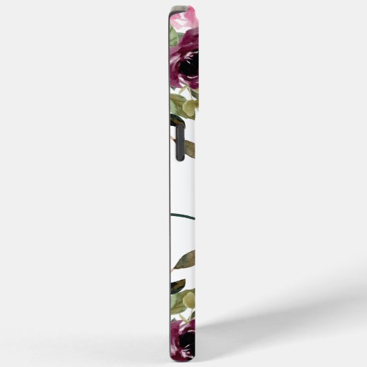 Moderne Schriftzeichen Blush Extravagante Initiale Case-Mate iPhone Hülle (Rückseite / Rechts)