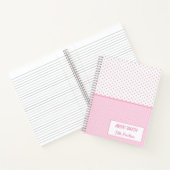 Moderne Schule Notizblock (Innenseite)