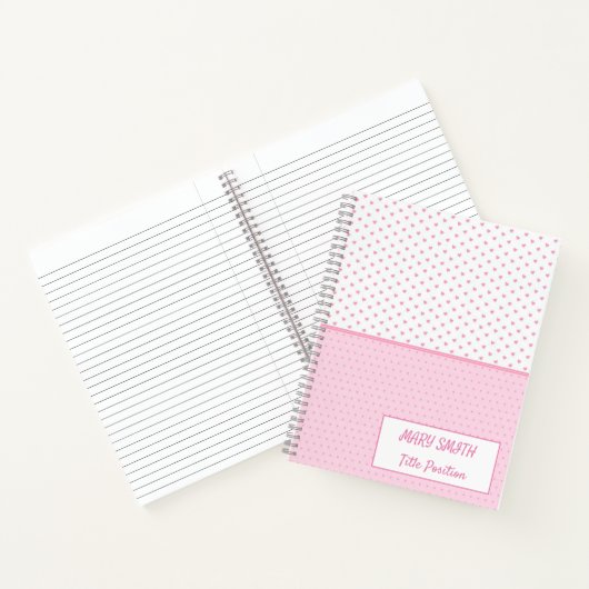 Moderne Schule Notizblock (Innenseite)