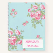 Moderne Schule Notizblock (Vorderseite)