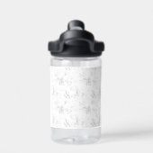 Moderne Schüler-Schreibtisch-Ästhetik-Design Trinkflasche (Rückseite)