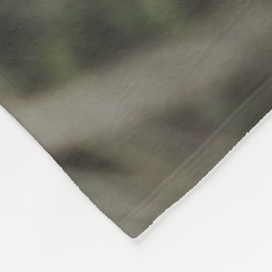 Moderne Schwarz-Foto-Drehbuchfamilie Fleecedecke (Ecke)