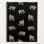 Moderne Schwarz-Glattleopard-Jungtiere Planer (Vorderseite)