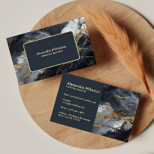 Moderne Schwarz-Gold-Branding