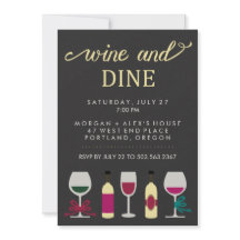 Moderne Schwarz-Gold-Party-Flaschen und Glas