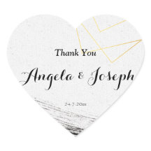 Moderne Schwarz & Gold Wasserfarbe Geometrisch