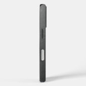 Moderne schwarz matte texturierte personalisierte Case-Mate iPhone hülle (Rückseite / Rechts)