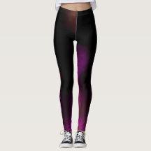 Moderne Schwarz-Rosa-LEGGINGS