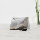 Moderne Schwarz- und Goldfarben (Vorderseite)