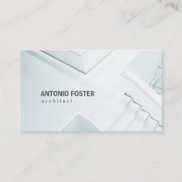 Moderne Schwarz-Weiß-Architekten Innenarchitekten Visitenkarte