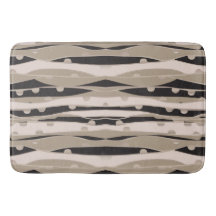 Moderne Schwarz-Weiß-Badewanne mit Badewanne