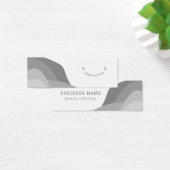 Moderne Schwarz-Weiß-Erdring-Grafikkarte (Schreibtisch)