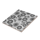 Moderne Schwarz-Weiß-Fliesen Fliese (Seite)