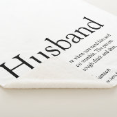 Moderne Schwarz-Weiß-Fun-Definition Sherpadecke (3/4)