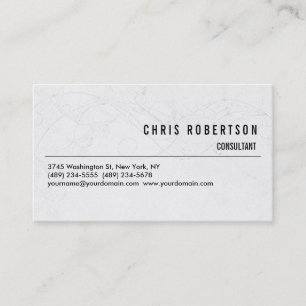 Moderne Schwarz-weiß-Grau-Muster-Visitenkarte Visitenkarte