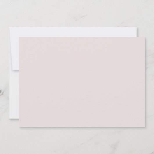 Moderne Schwarz-Weiß-Hochzeiten ändern das Datum Einladung (Rückseite)