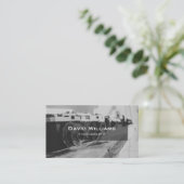 Moderne Schwarz-Weiß-Kameras-Fotografen Visitenkarte (Stehend Vorderseite)