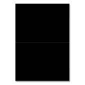 Moderne Schwarz-Weiß-Minimal-Blätter Platzkarte Tischnummer (Rückseite)