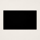 Moderne Schwarz-Weiß-Schlichte Hang-Tags (Rückseite)