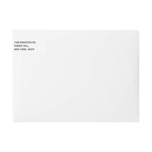 Moderne Schwarz-Weiß-Skripte Minimalistische Hochz (Vorderseite)