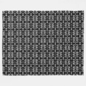 Moderne Schwarz-Weiß-Stilelemente im Tao Fleece Bl (Vorderseite (Horizontal))