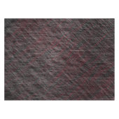 Moderne Schwarz-weiße Abstrakte Scribble Grafik Tischdecke (Vorderseite (Horizontal))