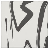 Moderne Schwarz-weiße abstrakte Stoff (Muster)