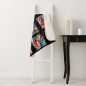 /Moderne Schwarz-weiße Bestie 9 FotoCollage Sherpadecke (Beispiel)