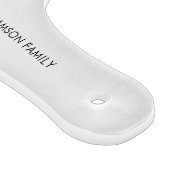 Moderne, Schwarz-weiße Charcuterie Schneidebrett (Ecke)