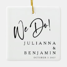 Moderne Schwarz-weiße Hochzeiten machen wir elegan