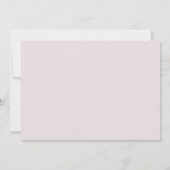 Moderne Schwarz-weiße Magnolia Zeit für das Tea Br Einladung (Rückseite)