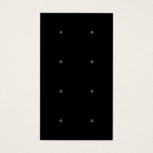 Moderne schwarz-weiße Ohrring-Grafikkarte