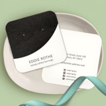 Moderne Schwarz-weiße Stuhlvorführung